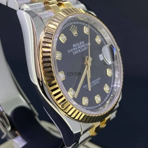 Luxury Copies Rolex Datejust 126233 Caliber 3235 Automatic Movement 36mm Gold/steel Case Mens/unisex Watch - Image 4
