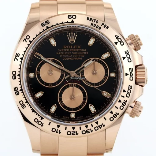 Cheap Fake Rolex Daytona 116505 Automatic Movement 40mm Rose Gold Case Watch - Image 2