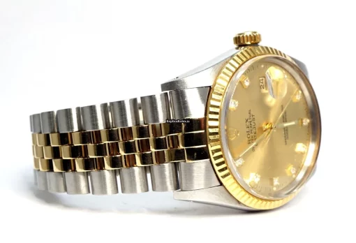 Reliable Replica Rolex Datejust 16013 Caliber 3035 Automatic Movement 36mm Gold/steel Case Mens/unisex Watch - Image 3