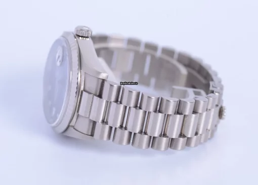 Suitable Fake Rolex Day-date 36 18239 Automatic Movement 36mm White Gold Case Mens/unisex Watch - Image 2