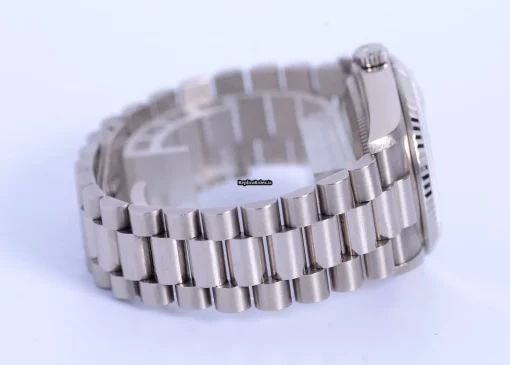 Suitable Fake Rolex Day-date 36 18239 Automatic Movement 36mm White Gold Case Mens/unisex Watch - Image 3