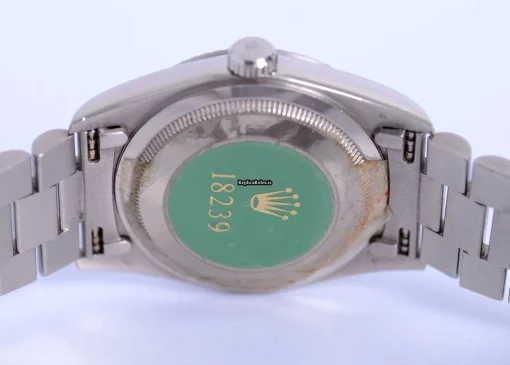 Suitable Fake Rolex Day-date 36 18239 Automatic Movement 36mm White Gold Case Mens/unisex Watch - Image 5