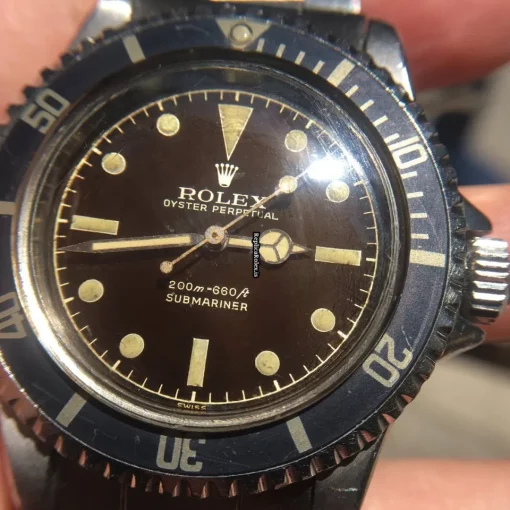 Defect Replica Rolex Submariner 5512 Automatic Movement 40mm Steel Case Mens/unisex Watch - Image 5