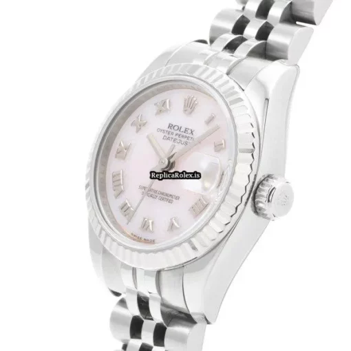 Unique Replica Rolex Lady-datejust 179174nr Automatic Movement 26mm Steel Case Womens Watch - Image 2