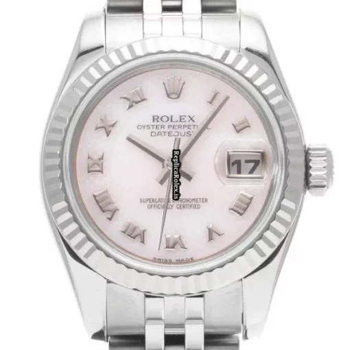 Unique Replica Rolex Lady-datejust 179174nr Automatic Movement 26mm Steel Case Womens Watch - Image 6