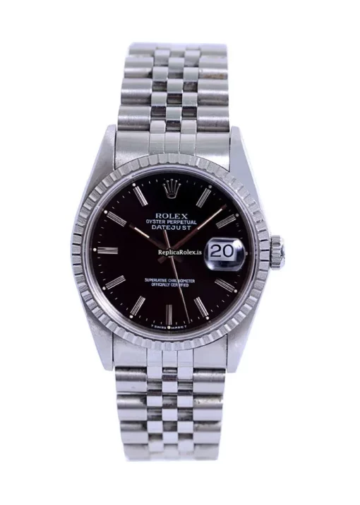 1:1 Replica Rolex Datejust 16220 Caliber 3135 Automatic Movement 36mm Steel Case Mens/unisex Watch