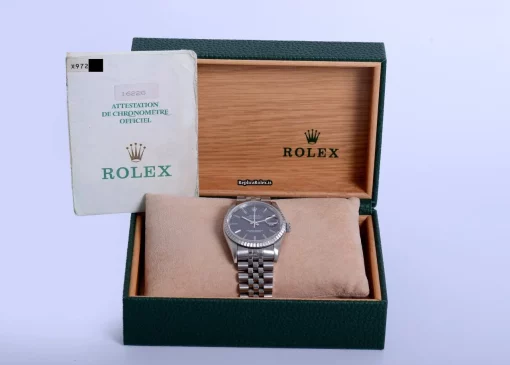 1:1 Replica Rolex Datejust 16220 Caliber 3135 Automatic Movement 36mm Steel Case Mens/unisex Watch - Image 9