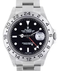Beautiful Fake Rolex Explorer II 16570 Automatic Movement 40mm Steel Case Watch