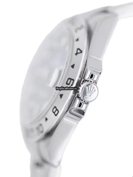 Beautiful Fake Rolex Explorer II 16570 Automatic Movement 40mm Steel Case Watch - Image 3