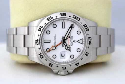 Suitable Fake Rolex Explorer II 216570 Caliber 3187 Automatic Movement 42mm Steel Case Mens/unisex Watch - Image 2