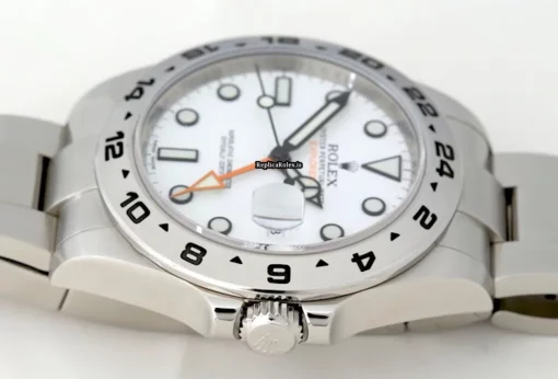 Suitable Fake Rolex Explorer II 216570 Caliber 3187 Automatic Movement 42mm Steel Case Mens/unisex Watch - Image 9