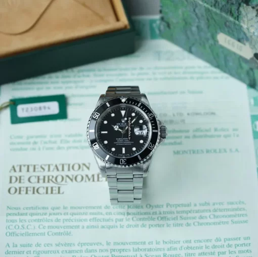 Fabulous Fakes Rolex Submariner Date 16610 Caliber 3135 Automatic Movement 40mm Steel Case Mens/unisex Watch - Image 2