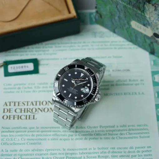 Fabulous Fakes Rolex Submariner Date 16610 Caliber 3135 Automatic Movement 40mm Steel Case Mens/unisex Watch - Image 4