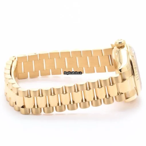 Top Clone Rolex Lady-datejust 179178g Automatic Movement 26mm Yellow Gold Case Womens Watch - Image 3