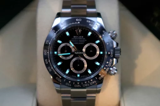 Pleasing Replica Rolex Daytona 116500ln Caliber 4130 Automatic Movement 40mm Steel Case Mens/unisex Watch - Image 10