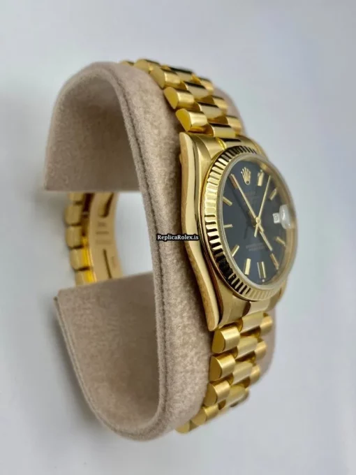 Lovely Fake Rolex Datejust 68278 Caliber 2135 Automatic Movement 31mm Yellow Gold Case Watch - Image 3