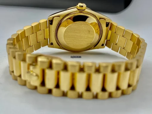 Lovely Fake Rolex Datejust 68278 Caliber 2135 Automatic Movement 31mm Yellow Gold Case Watch - Image 6