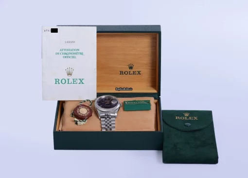 Distinctive Fake Rolex Datejust 16220 Automatic Movement 36mm Steel Case Mens/unisex Watch - Image 11