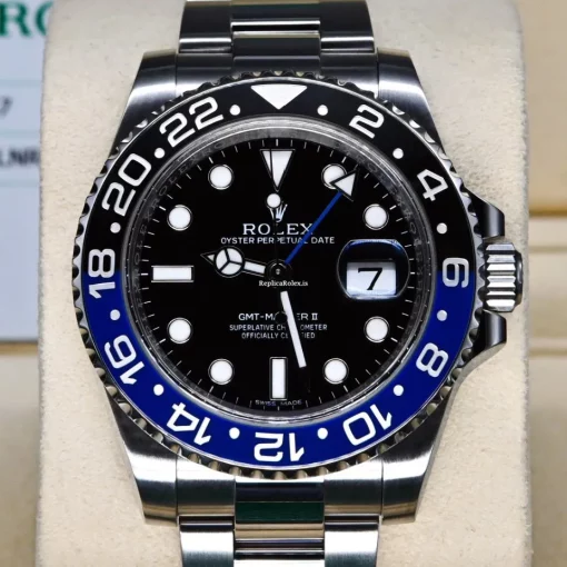 Lovely Replica Rolex Gmt-master II 116710blnr Caliber 3186 Automatic Movement 40mm Steel Case Mens/unisex Watch