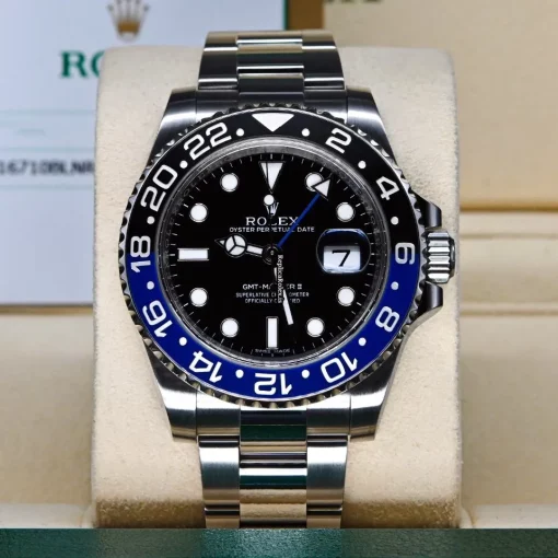 Lovely Replica Rolex Gmt-master II 116710blnr Caliber 3186 Automatic Movement 40mm Steel Case Mens/unisex Watch - Image 2
