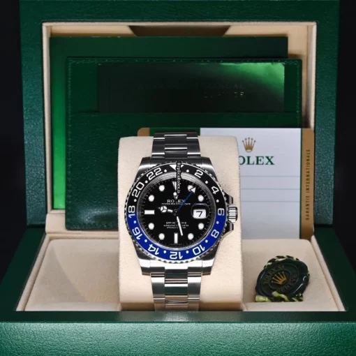 Lovely Replica Rolex Gmt-master II 116710blnr Caliber 3186 Automatic Movement 40mm Steel Case Mens/unisex Watch - Image 7