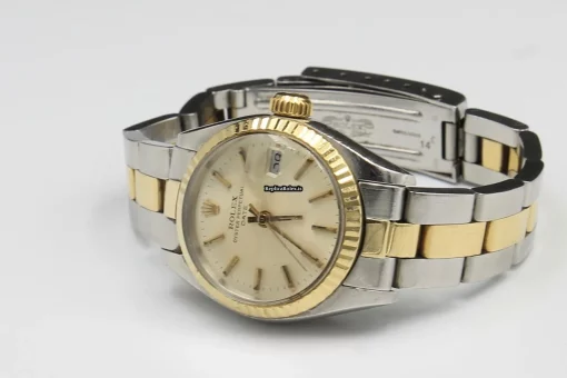 Cheap Imitation Rolex Lady-datejust 6917 Caliber 2030 Automatic Movement 26mm Yellow Gold Case Womens Watch - Image 11