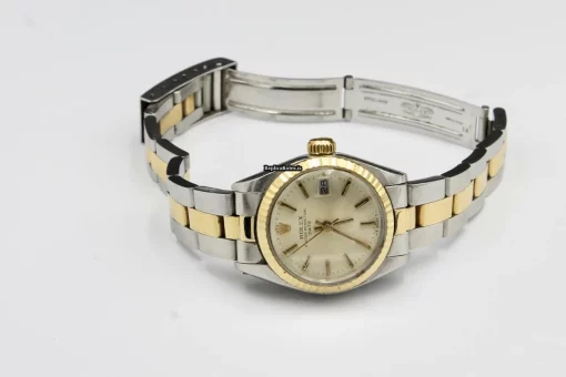 Cheap Imitation Rolex Lady-datejust 6917 Caliber 2030 Automatic Movement 26mm Yellow Gold Case Womens Watch - Image 12