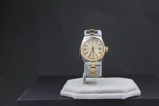 Cheap Imitation Rolex Lady-datejust 6917 Caliber 2030 Automatic Movement 26mm Yellow Gold Case Womens Watch - Image 5