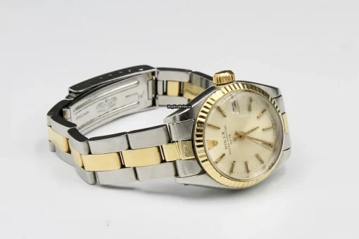 Cheap Imitation Rolex Lady-datejust 6917 Caliber 2030 Automatic Movement 26mm Yellow Gold Case Womens Watch - Image 8