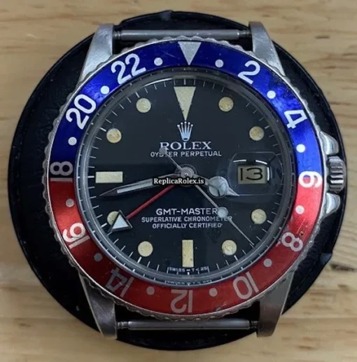 Wonderful Copy Rolex Gmt-master 16750 Caliber 3075 Automatic Movement 40mm Steel Case Mens/unisex Watch