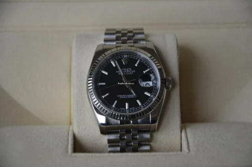 Wonderful Replica Rolex Datejust 116234 Automatic Movement 36mm White Gold Case Mens/unisex Watch - Image 3