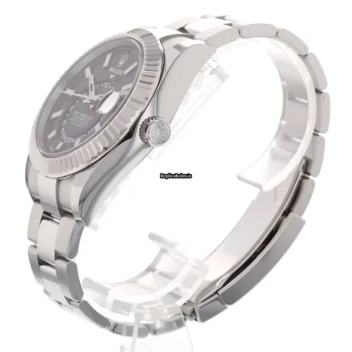 Epic Replica Rolex Sky-dweller 326934 Caliber 9001 Automatic Movement 42mm Gold/steel Case Mens/unisex Watch - Image 2