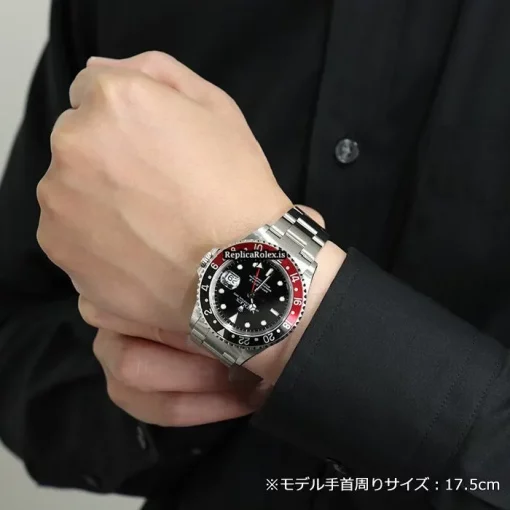 Amazing Fake Rolex Gmt-master II 16710 Caliber 3185 Automatic Movement 40mm Steel Case Watch - Image 15