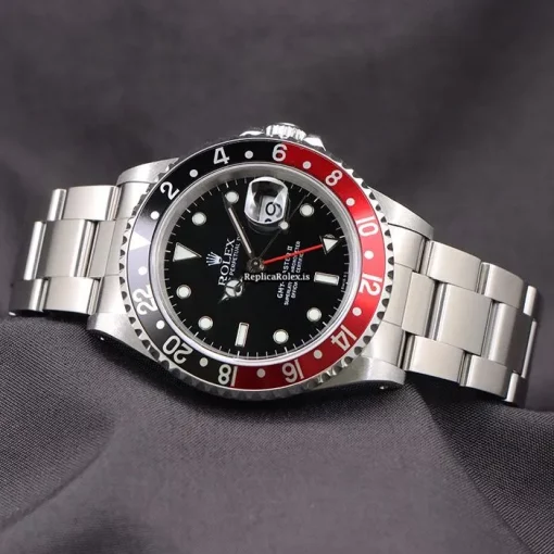 Amazing Fake Rolex Gmt-master II 16710 Caliber 3185 Automatic Movement 40mm Steel Case Watch - Image 2