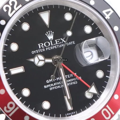Amazing Fake Rolex Gmt-master II 16710 Caliber 3185 Automatic Movement 40mm Steel Case Watch - Image 4