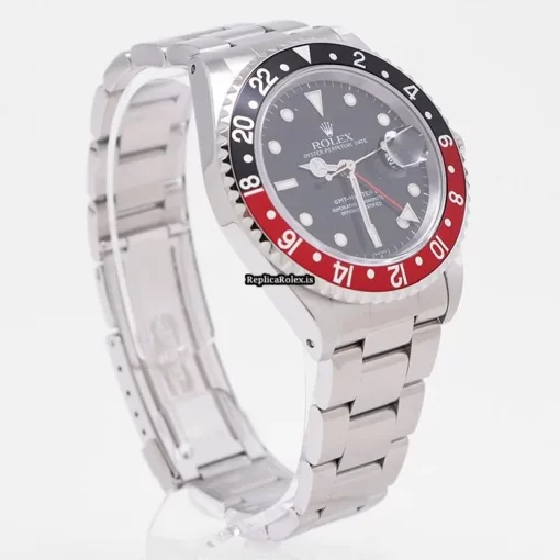 Amazing Fake Rolex Gmt-master II 16710 Caliber 3185 Automatic Movement 40mm Steel Case Watch - Image 6