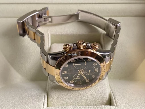 1:1 Copies Rolex Daytona 116523 Caliber 4130 Automatic Movement 40mm Gold/steel Case Mens/unisex Watch - Image 3