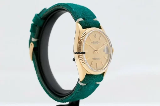 Fantastic Fake Rolex Datejust 1601 Automatic Movement 36mm Yellow Gold Case Watch - Image 10