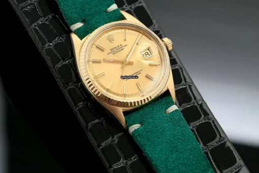 Fantastic Fake Rolex Datejust 1601 Automatic Movement 36mm Yellow Gold Case Watch - Image 3