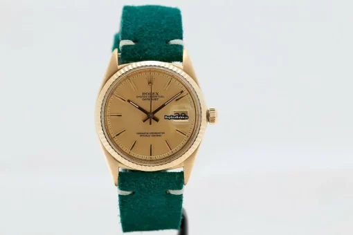 Fantastic Fake Rolex Datejust 1601 Automatic Movement 36mm Yellow Gold Case Watch - Image 7