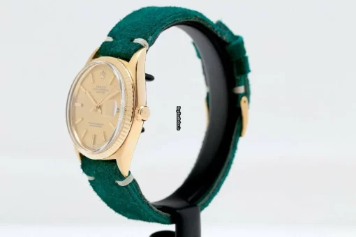 Fantastic Fake Rolex Datejust 1601 Automatic Movement 36mm Yellow Gold Case Watch - Image 9