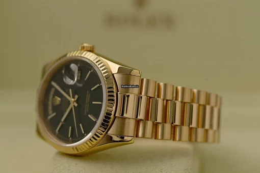 Recommend Replica Rolex Day-date 36 118238 Caliber 3155 Automatic Movement 36mm Yellow Gold Case Mens/unisex Watch - Image 14