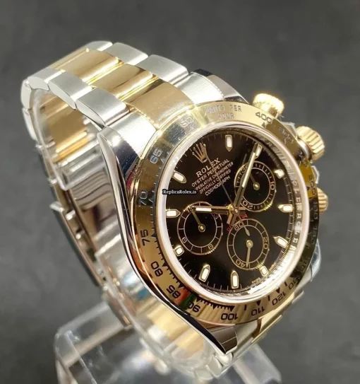Aaa Knockoff Rolex Daytona 116503 Caliber 4130 Automatic Movement 40mm Gold/steel Case Mens/unisex Watch - Image 5