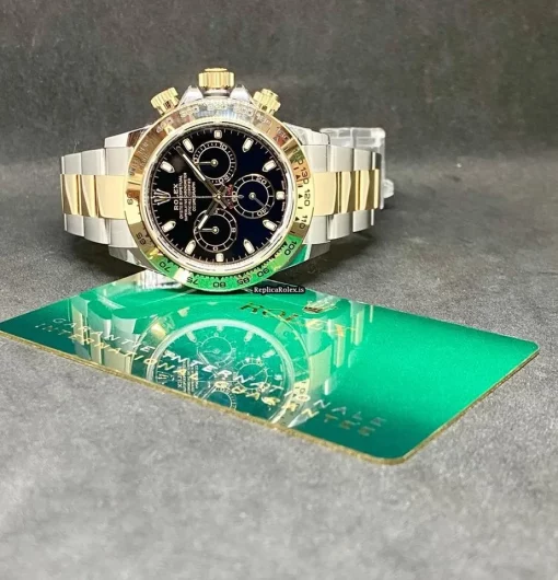 Aaa Knockoff Rolex Daytona 116503 Caliber 4130 Automatic Movement 40mm Gold/steel Case Mens/unisex Watch - Image 8