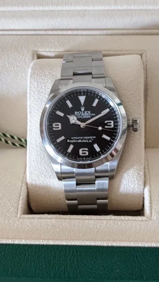 Aaa Replica Rolex Explorer 124270 Caliber 3230 Automatic Movement 36mm Steel Case Mens/unisex Watch