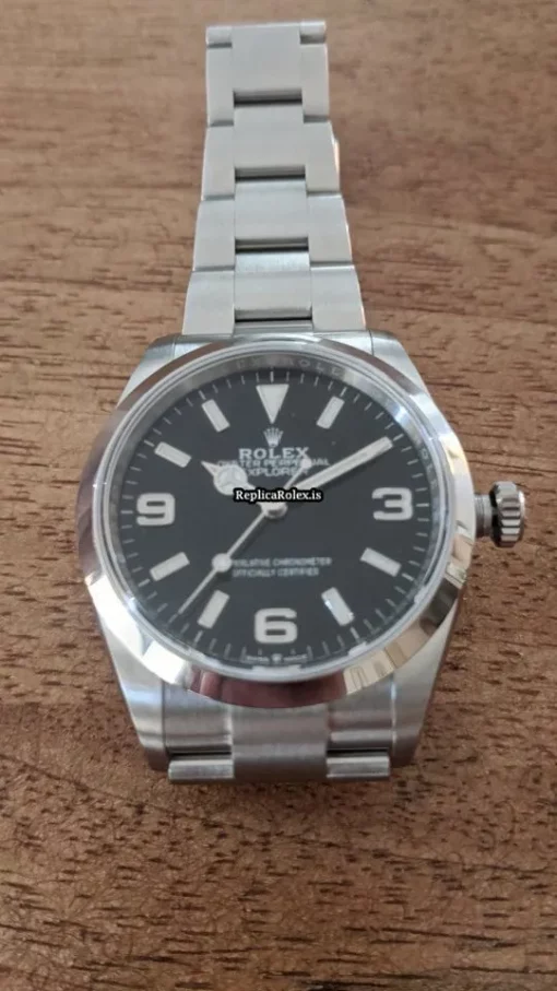Aaa Replica Rolex Explorer 124270 Caliber 3230 Automatic Movement 36mm Steel Case Mens/unisex Watch - Image 2