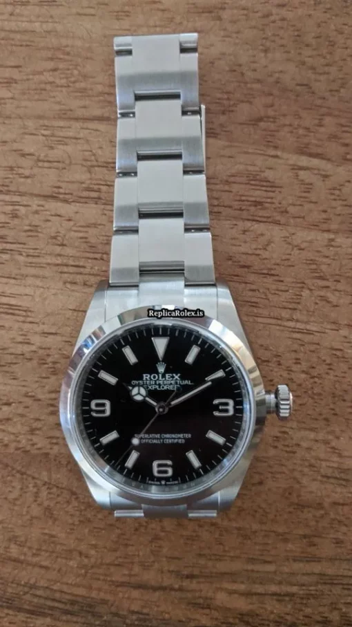Aaa Replica Rolex Explorer 124270 Caliber 3230 Automatic Movement 36mm Steel Case Mens/unisex Watch - Image 7