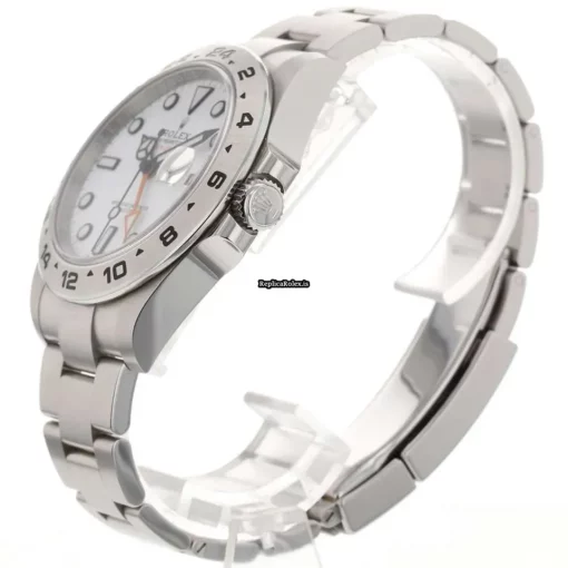 Neat Fake Rolex Explorer II 216570 Caliber 3187 Automatic Movement 42mm Steel Case Mens/unisex Watch - Image 2
