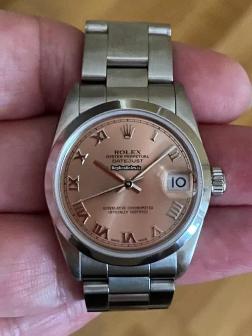 Lovely Replica Rolex Lady-datejust 78240 Caliber 2235 Automatic Movement 31mm Steel Case Watch - Image 2