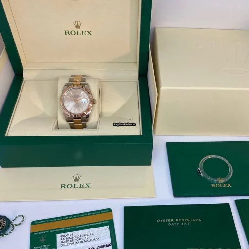 1:1 Replica Rolex Datejust II 126331 Caliber 3235 Automatic Movement 41mm Gold/steel Case Mens/unisex Watch - Image 6